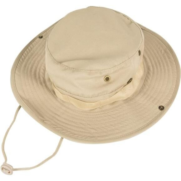 sun hat bucket hat for men women upf 50 boonie uv protection hiking fishing beac - Picture 1 of 7